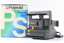  Unused Polaroid Spirit Rainbow Stripe 600 Land Film Camera From JAPAN 028