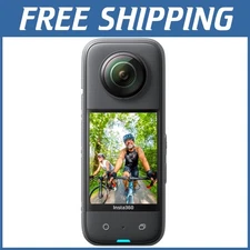 X3-360 Camera: FlowState Stabilization, 2.29" Touchscreen