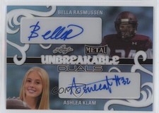 2024 Leaf Metal Women of Sport 2/4 Bella Rasmussen Ashlea Klam #UD-8 Auto 4z8