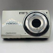 PENTAX Optio E80 Digital Camera Tested Excellent Condition Compact Model