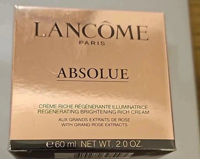 Lancome Absolue Rich Cream 60ml 2oz Face Moisturiser Authentic New Sealed Box