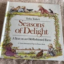 New SEASONS OF DELIGHT A Year on an Old Fashioned Farm Pop Up Book Tudor 1986