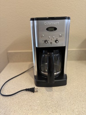 Cuisinart DCC-3200 14-Cup Programmable Coffee Maker, Stainless Silver/Black