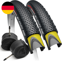 Fincci Gravel Fahrradreifen 28 Zoll 40-622 - Paar Reifen 700X38C Mit 1 Mm Pannen