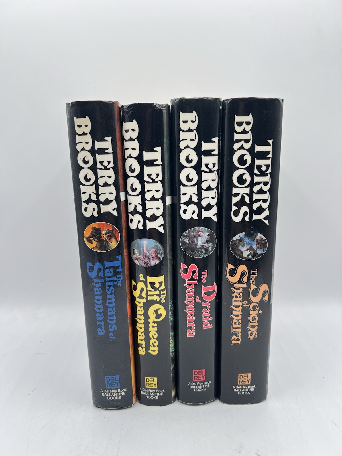 Terry Brooks The Heritage of Shannara Series 1st Edition Volumes 1-4 Vintage Set