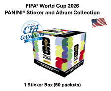 PRE-SALE: FIFA® World Cup 2026 PANINI® Collection - Sticker Box with 50 Packets