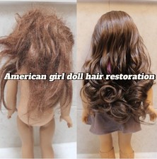 American Girl doll hair restoration service