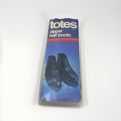 Totes zipper half boots 4-9045 Vintage size 96 / medium / 8.5-9.5