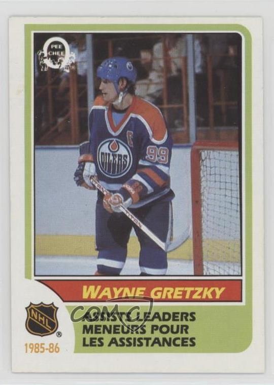 1986-87 O-Pee-Chee Wayne Gretzky #259 HOF