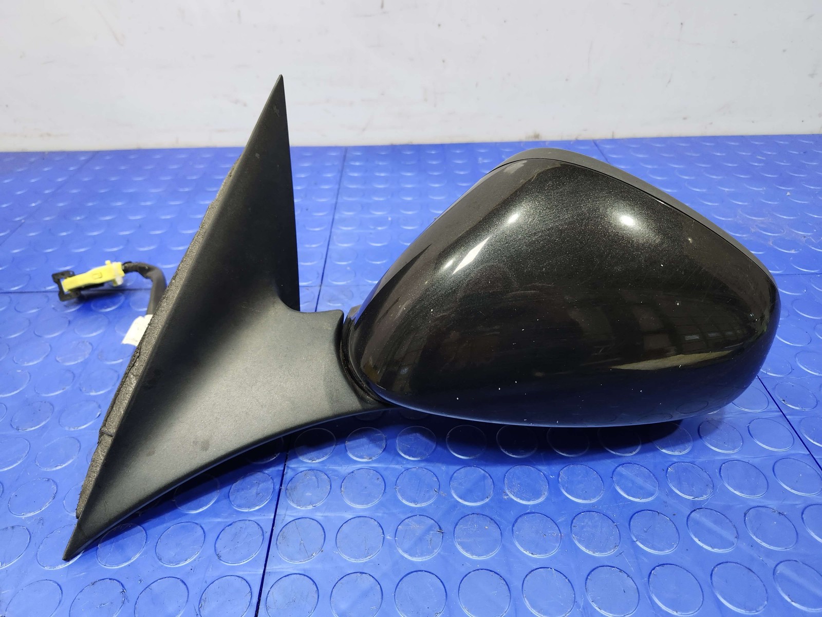08-12 Maserati Quattroporte Side Door Mirror Left Driver Side Black OEM