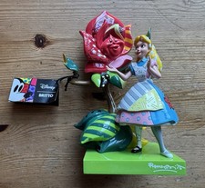 NEW - Alice in Wonderland Figurine Disney Romero Britto Cast Stone 20cm