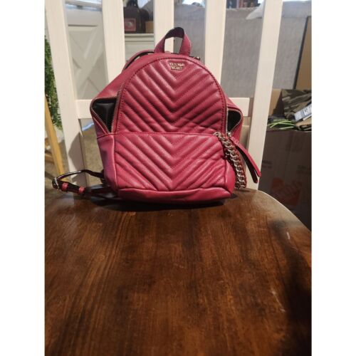 THE VICTORIA'S SECRET SMALL BACKPACK SIGNATURE ORCHID BLUSH BACKPACK NWT  $78.00