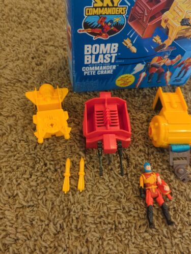 SKY COMMANDERS BOMB BLAST MIT FIGUR 1987 SEALED CONTENT KENNER - Bild 2 von 9