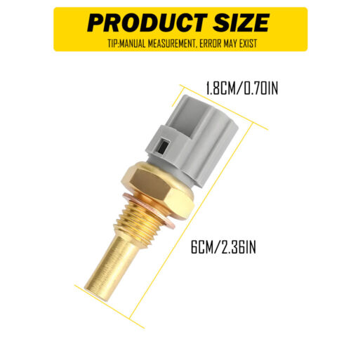 Engine Coolant Temperature Sensor for Fit TOYOTA Camry Celica Corolla Cressida - Picture 2 of 9