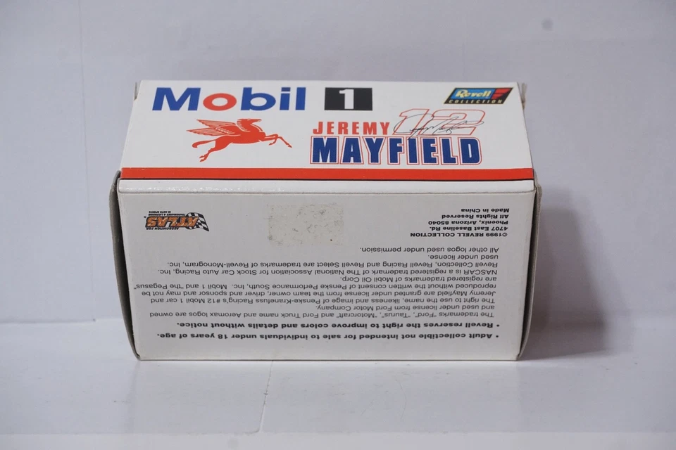 Jeremy Mayfield 1999 Mobil 1 HO 1/64 Revell Diecast Nascar Model REVELL - Image 4 of 4