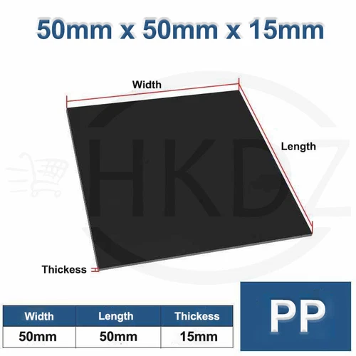 PP Kunststoff Platte Polypropylen Hartplatte 1-60mm Platte Zuschnitt Schwarz - Bild 26 von 90