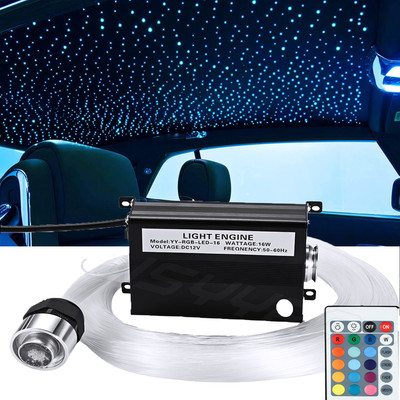 12V Car Home Headliner Star Light kit Roof Twinkle Ceiling Lights Fiber Optic
