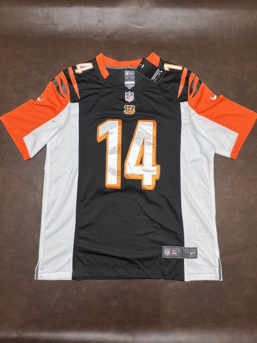 NIKE NFL CINCINNATI BENGALS DALTONゲームシャツ 2012-19 Cincinnati Bengals Dalton #14 Nike Game Away Jersey (S)