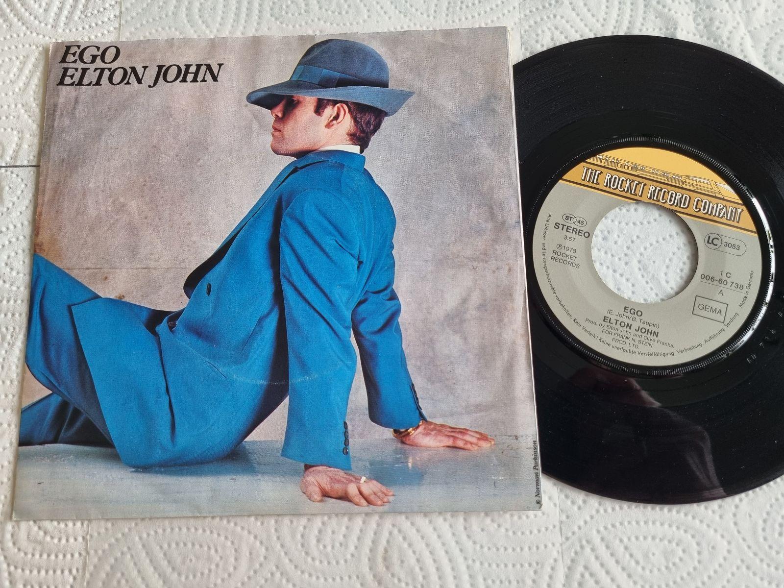 7"" Single Elton John - Ego Vinyl Germany