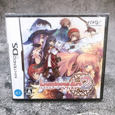 Nintendo DS Luminous Ark 2 Will Marvelous Entertainment Japan Game Sealed New