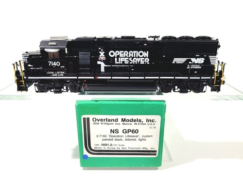 Salvavidas Overland OMI NS GP60 Norfolk Southern Operation #7140 HO latón #5691.2 | Zustand: Used
