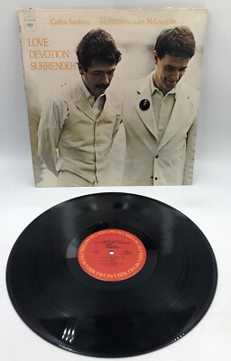 Carlos Santana Mahavishnu McLaughlin ~ Love Devotion Surrender ~ LP