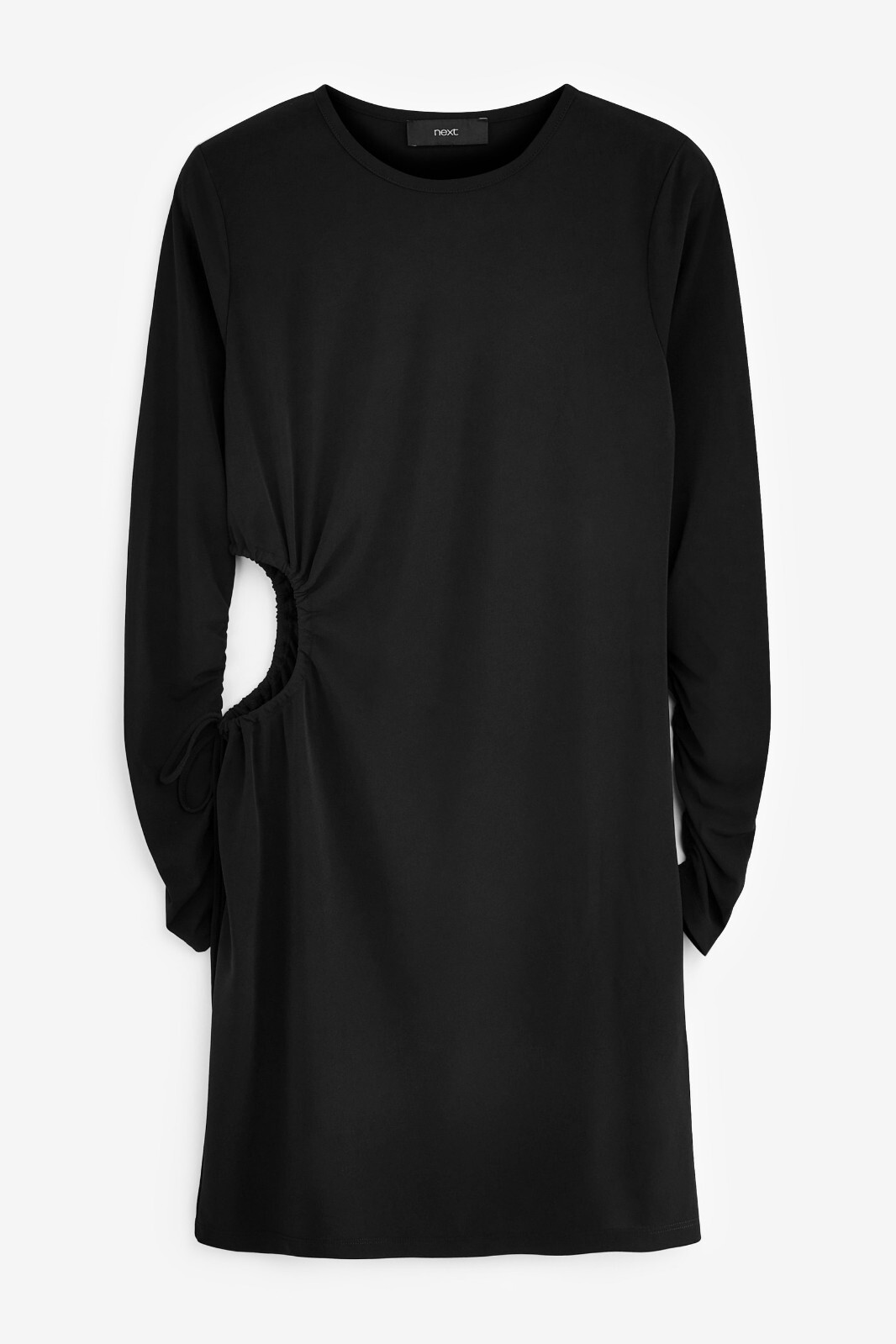Next Black Jersey CutOut Mini Dress Size 10 eBay