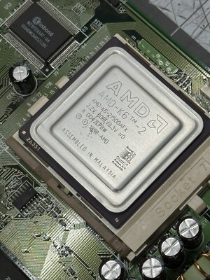 EPOX EP-MVP3C Super Socket 7 AT Motherboard w K6-2 500MHz & 128MB