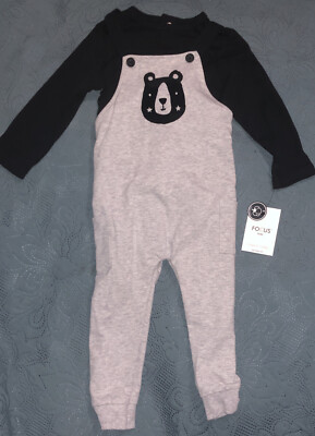Focus Kids Size 18 M New Nwt Bear 
