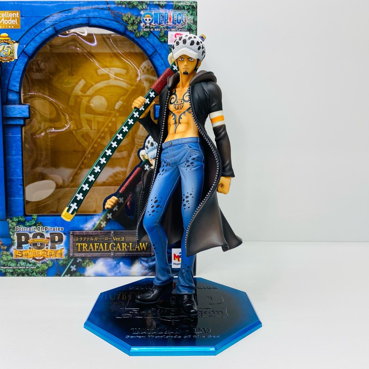 One Piece Figure Trafalgar Law Ver.2 P.O.P Sailing Again