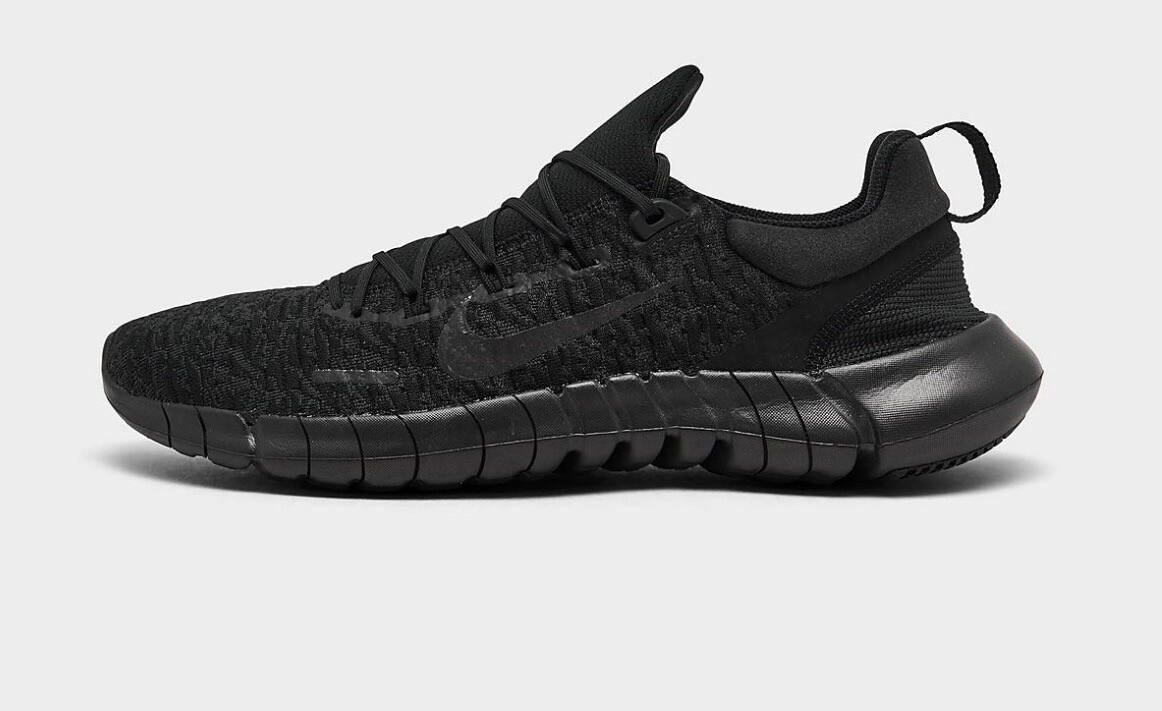 Nike Free Run 5.0 Black Off Noir Running Shoe Brand New Amazon.com | Nike mens Free Rn 5.0 2021 Shoes, Black/Black  main image 3