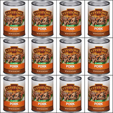 12 Canned Pork 🇺🇸USA Made Keystone Meat 14.5oz Exp 2031 Camping Survival Food