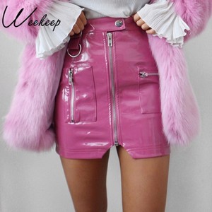 pink shiny shorts