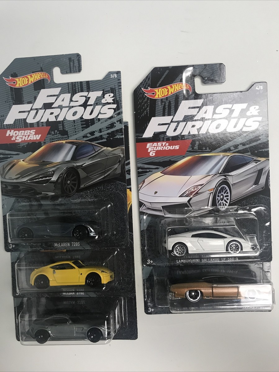 Hot Wheels Fast & Furious 5台セット Amazon.com: Hot Wheels Fast & Furious 5Pk Vehicles : Toys