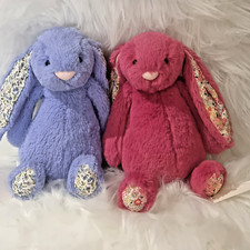 Jellycat Blossom Bunny Rose And Bluebell Small Soft Toy  rare