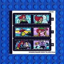 New LEGO Disney Villain Icons 43227 Sticker Sheet 2 Only - Qty 1