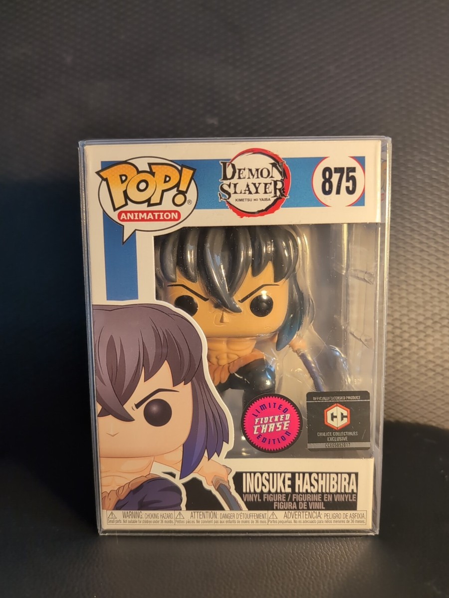 Figurine Pop Demon Slayer #875 pas cher : Inosuke Hashibira - Flocked Figurine Pop Demon Slayer #875 pas cher : Inosuke Hashibira - Flocked