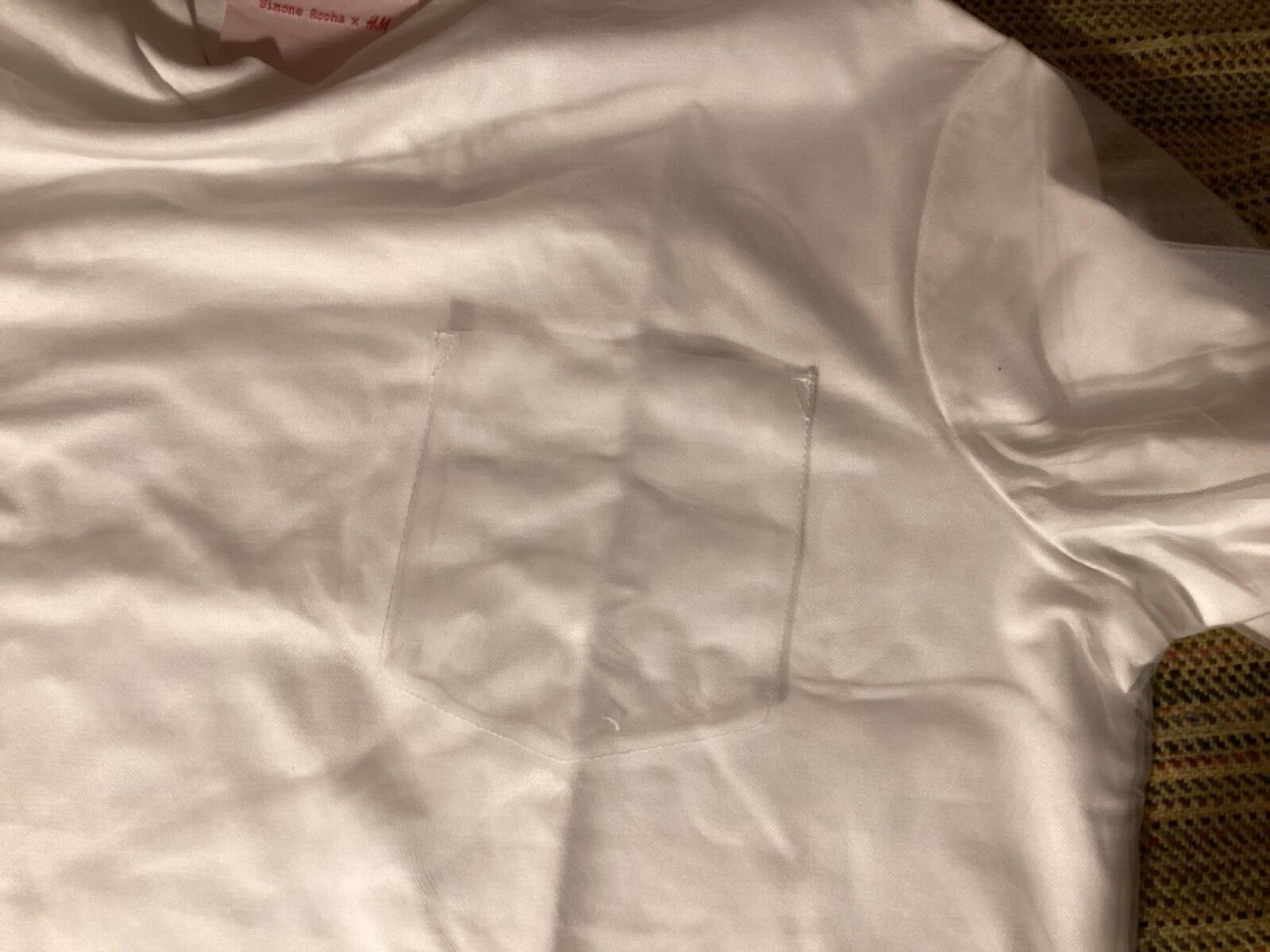 Simone Rocha x H&M  white layered tulle tshirt size small mens/unisex sold out image 5