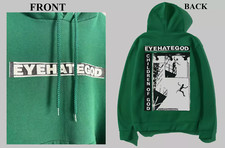 Rare Collection EyeHateGod 90s Gift For Fan Unisex Green Hoodie UR1061