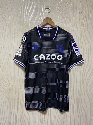 REAL SOCIEDAD 2022 2023 AWAY FOOTBALL SHIRT SOCCER JERSEY MACRON