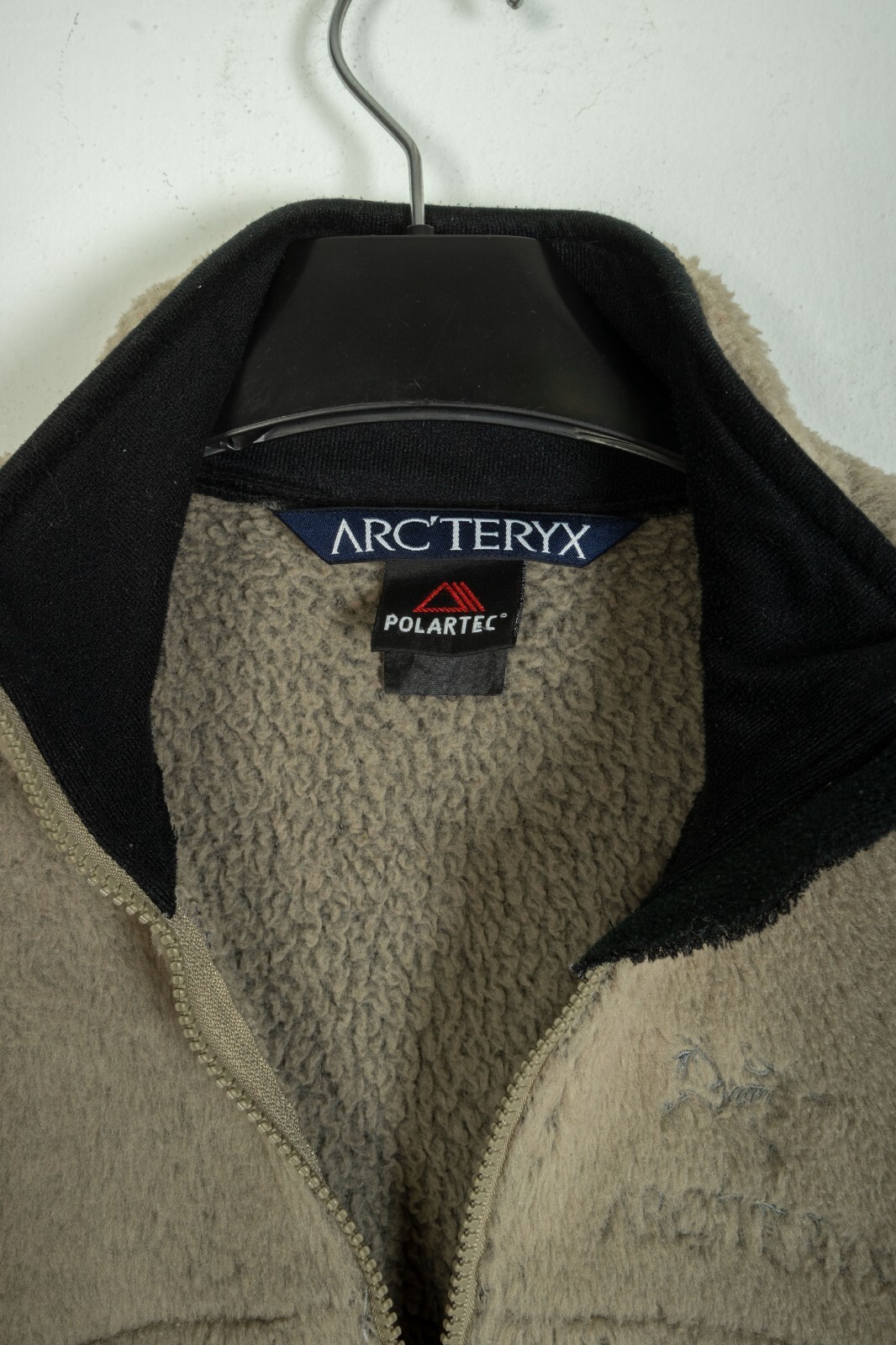 ARC'TERYX Felpa donna Arcteryx Delta SV Pollartec zip beige in pile taglia S