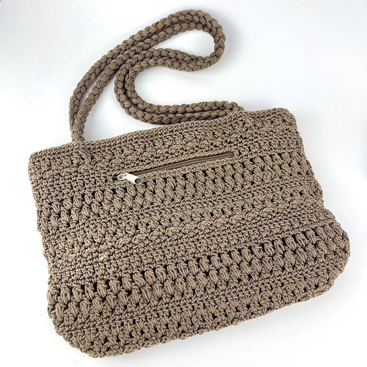 Croft & Barrow Macrame Crochet Bag Shoulder Bag