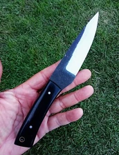 Handmade Fixed Blade Hunting Skinning Knife Carbon Steel Fixed Blade Full Tang