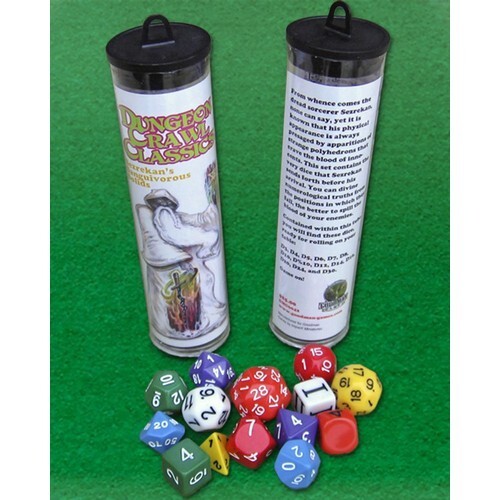 DCC RPG Dice Set Sezrekan's Sanguivorous Solids, New!