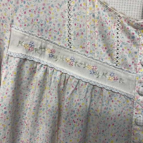 Vintage Aria Women Sleepwear Nightgown Sleep Dress Size Medium Floral M293 -21 - Picture 13 of 16