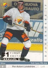 2002-03 Swedish Elitset First Edition Parallel #158 Per-Anton Lundstrom