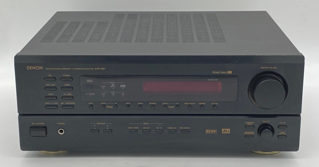 動作品　DENON デンオン AVR-1801 AVサラウンドアンプ DENON AVR-1801の仕様 デノン/デンオン