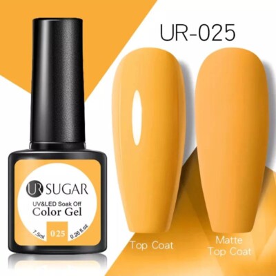 Nagel Gel Lack Farben UR Sugar Base Top Coat Soak Off UV LED Farbe UR-025