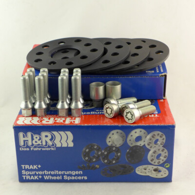 H&R Wheel Spacers 10/10mm Black for BMW 3 Series E30 3/1 3/R