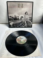 RUSH Permanent Waves LP 1980 VINYL Mercury Rare Misprint Label  EX-EX+